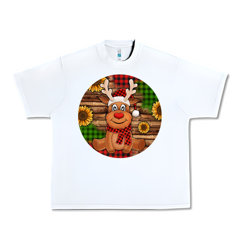 Cute Reindeer Christmas Urban Heavy Tee by Jasminsmagicworld | Teevron