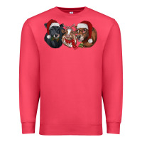 Cardinal christmas heifers Premium Sweatshirt - RanaPortraitStore