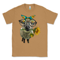 Toasted Coconut cute hempshire sheep with eyeglasses Classic Tee - LillyAllenDesigns