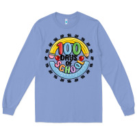 Colony Blue 100 days of school Long Sleeve Tee - MaliasSmallBusiness