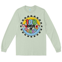 Matcha 100 days of school Long Sleeve Tee - MaliasSmallBusiness