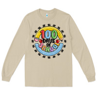 Mushroom 100 days of school Long Sleeve Tee - MaliasSmallBusiness