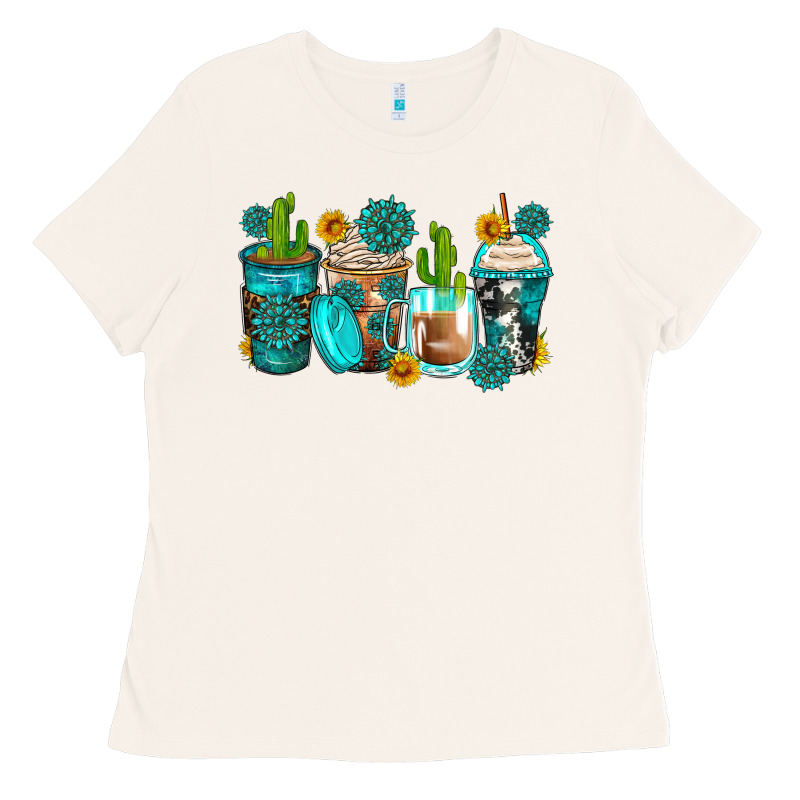 Gemstone Coffee Cups Ladies Tee by Zillion Design Studio | Teevron