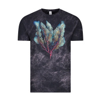 Cloud Black Venus Fan Sea Coral Vintage Tee - LillyAllenDesigns
