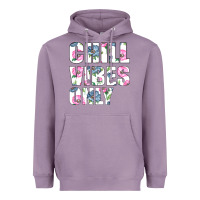 Lavender Chill Vibes Only Heavyweight Hoodie - Bettercallsaul