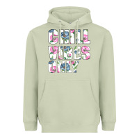 Matcha Chill Vibes Only Heavyweight Hoodie - Bettercallsaul