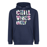 Navy Chill Vibes Only Heavyweight Hoodie - Bettercallsaul