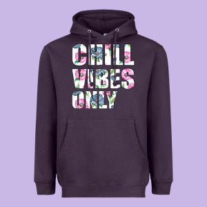 Chill Vibes Only Heavyweight Hoodie Designed By Bettercallsaul