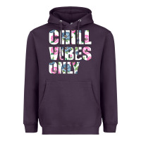 Plum Chill Vibes Only Heavyweight Hoodie - Bettercallsaul