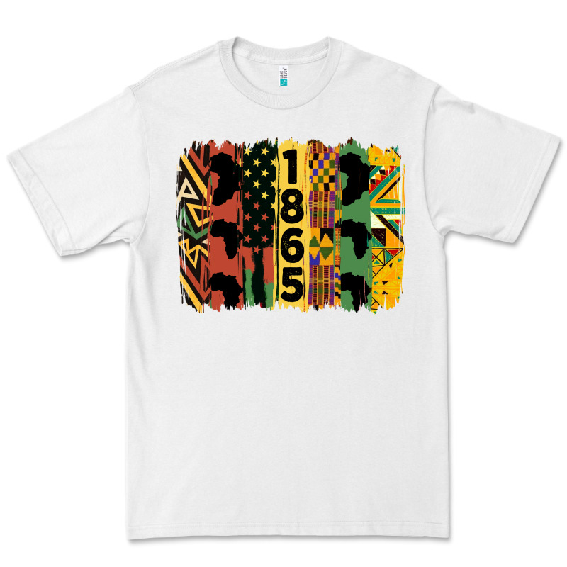 Juneteenth Brush Stroke 2 Premium Tee by HRA Design Shop | Teevron