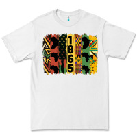 White juneteenth brush stroke 2 Premium Tee - HRA Design Shop