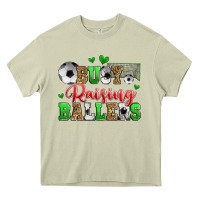 Mossy busy raising ballers soccer Heavy Core Tee - Zillion Design Studio