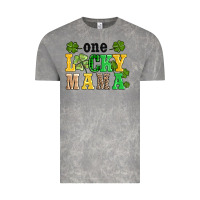 Cloud Rock one lucky mama Vintage Tee - AdoDesignShop