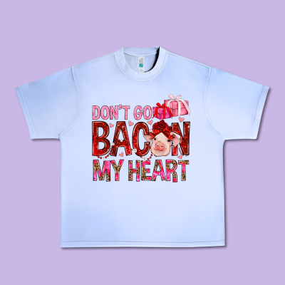 Dont Go Bacon My Heart Urban Heavy Tee Designed By Nancycooperartshop
