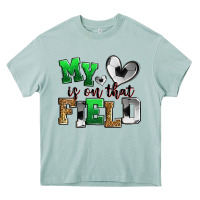 Arona my heart is on that field soccer Heavy Core Tee - Zillion Design Studio