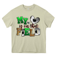 Mossy my heart is on that field soccer Heavy Core Tee - Zillion Design Studio