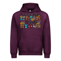 Mauve Wine i don't need your attitude i brought my own olivia Urban Hoodie - OliviaCreatesArt