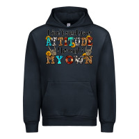 Navy i don't need your attitude i brought my own olivia Urban Hoodie - OliviaCreatesArt