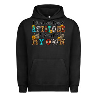 Pigment Black i don't need your attitude i brought my own olivia Urban Hoodie - OliviaCreatesArt