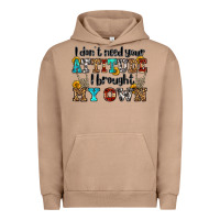 Pigment Burro i don't need your attitude i brought my own olivia Urban Hoodie - OliviaCreatesArt