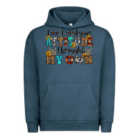 Pigment Midnight Navy i don't need your attitude i brought my own olivia Urban Hoodie - OliviaCreatesArt