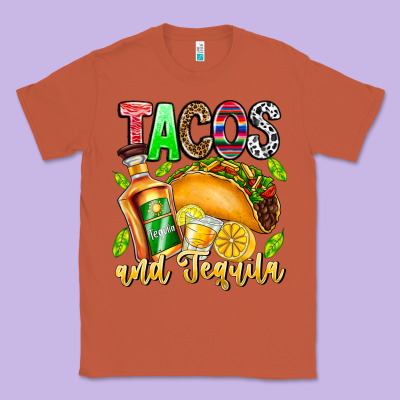 Tacos And Tequila Classic Tee Designed By Cowhidedigitalart