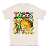Natural Tacos And Tequila Classic Tee - CowhideDigitalArt