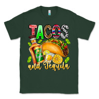 Sports Green Tacos And Tequila Classic Tee - CowhideDigitalArt