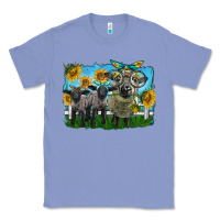 Colony Blue cute hempshire sheep family Classic Tee - LillyAllenDesigns