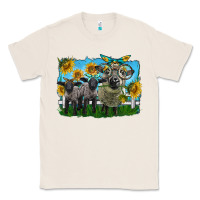 Natural cute hempshire sheep family Classic Tee - LillyAllenDesigns