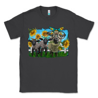 Smoke cute hempshire sheep family Classic Tee - LillyAllenDesigns