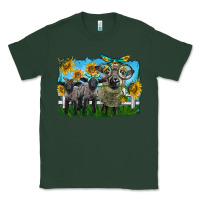 Sports Green cute hempshire sheep family Classic Tee - LillyAllenDesigns