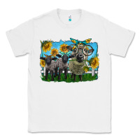 White cute hempshire sheep family Classic Tee - LillyAllenDesigns