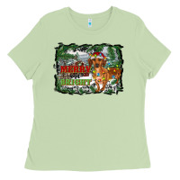 Matcha merry and bright  dachshund with farm Ladies Tee - RanaPortraitStore