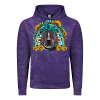 Cloud Purple western pitbull rainbow Vintage Hoodie - Artiststas