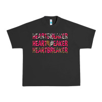 Pigment Black heartbreaker with leopard and cowhide Urban Heavy Tee - NancyCooperArtShop