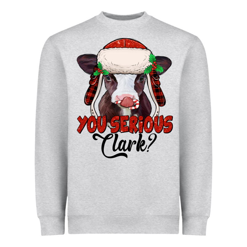You Serious Clark Baby Cow Heavyweight Sweatshirt by Jasminsmagicworld | Teevron