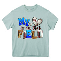 Arona my heart is on that field baseball Heavy Core Tee - Zillion Design Studio