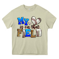 My Heart Is On That Field Baseball Heavy Core Tee | Teevron
