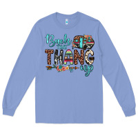 Colony Blue back that thang up Long Sleeve Tee - JahusDesignShop