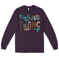 Plum back that thang up Long Sleeve Tee - JahusDesignShop