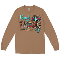 Toasted Coconut back that thang up Long Sleeve Tee - JahusDesignShop