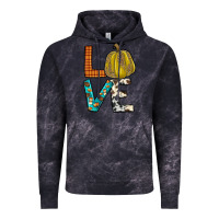 Cloud Black fall love Vintage Hoodie - JahusDesignShop