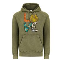 Vintage Olive fall love Vintage Hoodie - JahusDesignShop