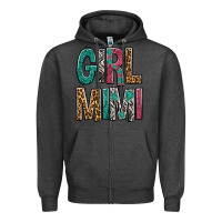 Charcoal Heather Girl Mimi Zipper Hoodie - BundleAndBundleShop