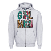 Heather Grey Girl Mimi Zipper Hoodie - BundleAndBundleShop