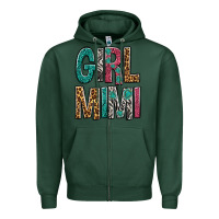 Sports Green Girl Mimi Zipper Hoodie - BundleAndBundleShop