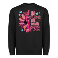 Black In october we wear pink Heavyweight Sweatshirt - NancyCooperArtShop