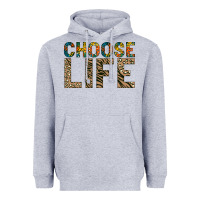 Heather Grey Choose life Heavyweight Hoodie - Bettercallsaul