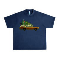 Navy christmas vacation car Urban Heavy Tee - Jasminsmagicworld